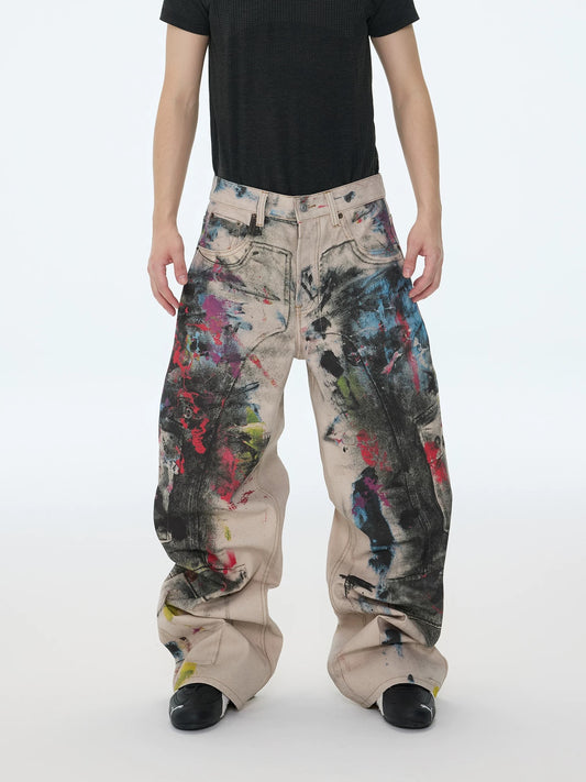 [ASTT Studio] Graffiti Work Pants