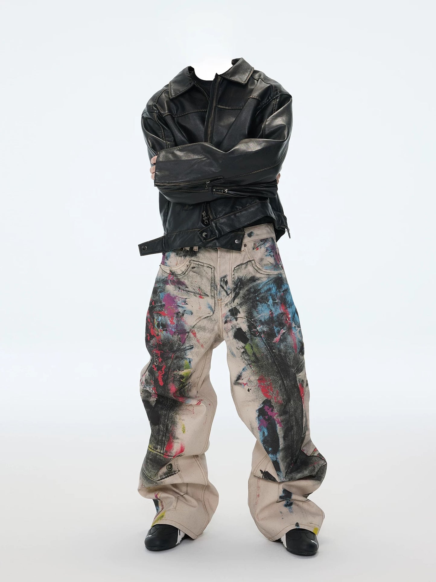 [ASTT Studio] Graffiti Work Pants
