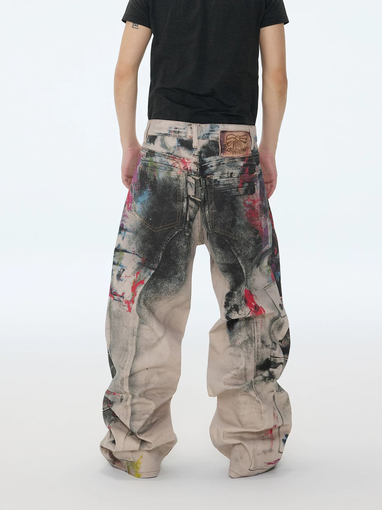 [ASTT Studio] Graffiti Work Pants