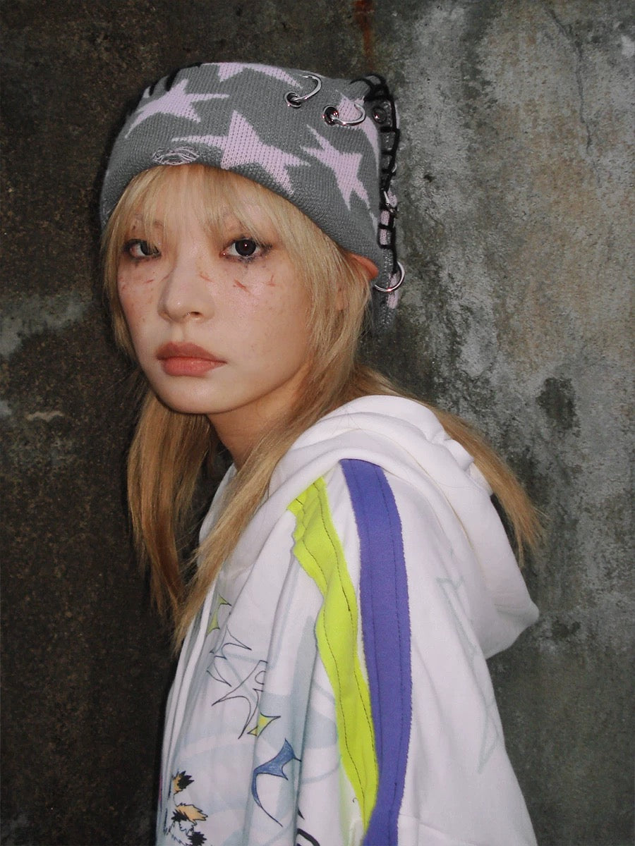 [CFIERCE] Rabbit Star Beanie 2 colour ways