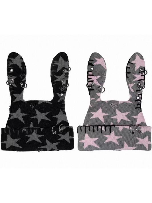 [CFIERCE] Rabbit Star Beanie 2 colour ways