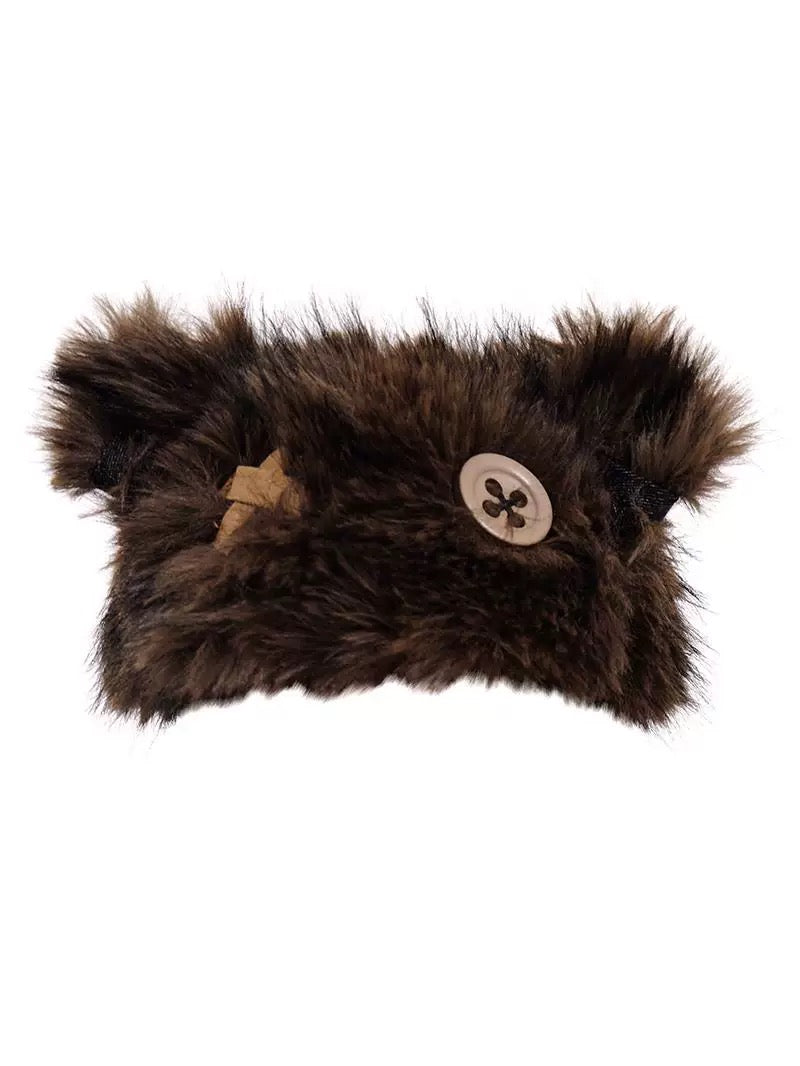 [CFIERCE] Little Bear Faux Fur Hat 2 colour ways