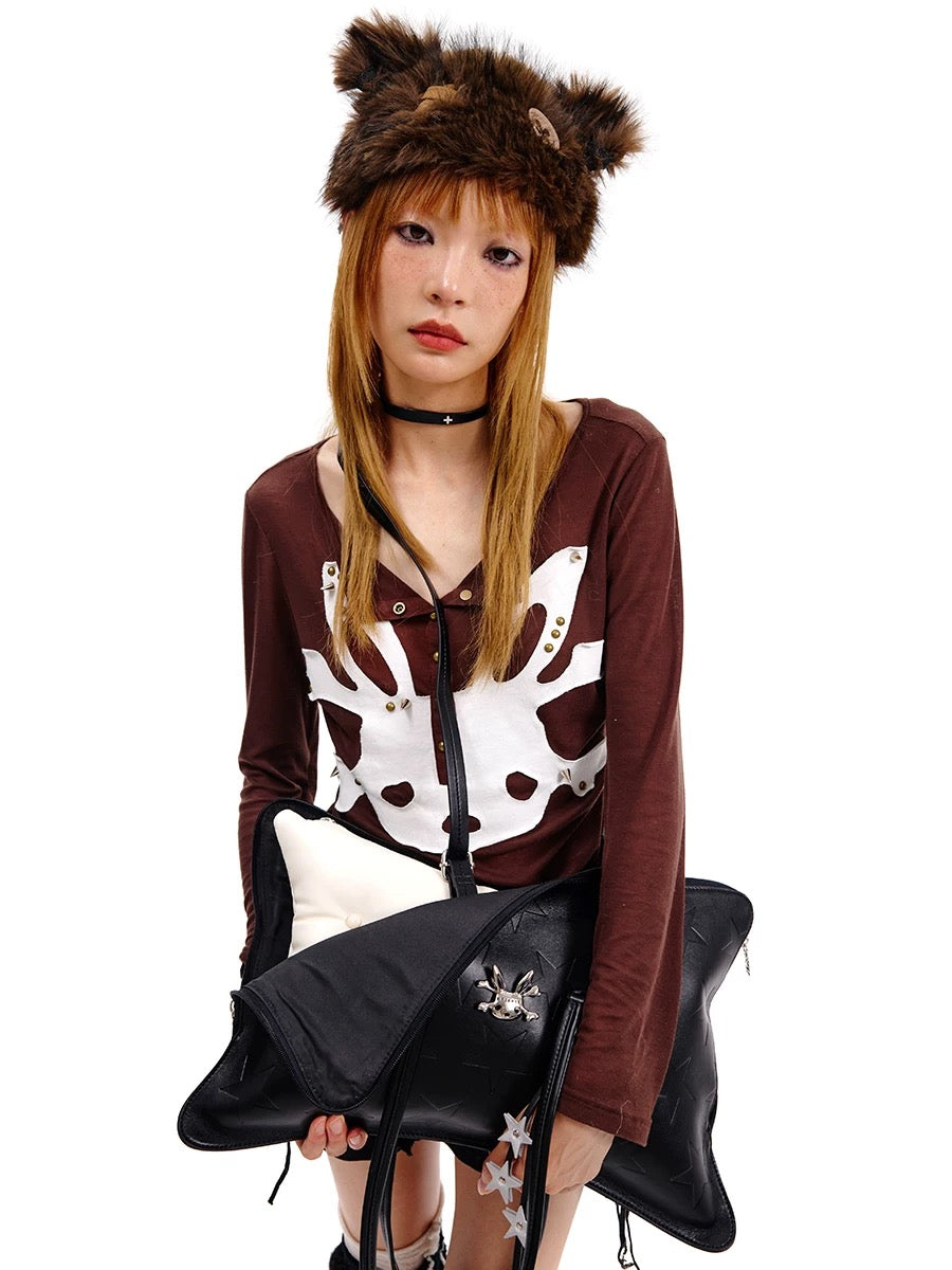 [CFIERCE] Little Bear Faux Fur Hat 2 colour ways
