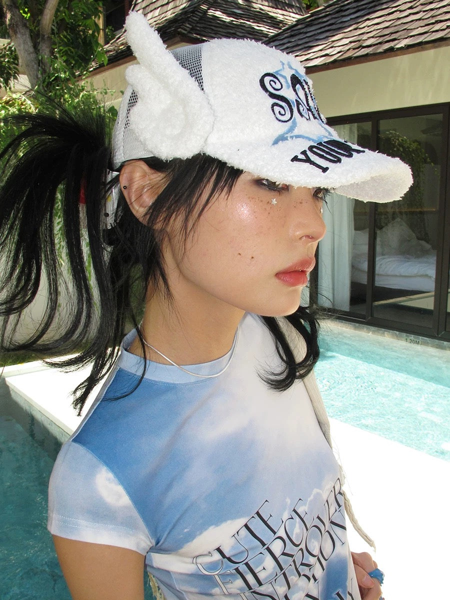 [CFIERCE] Save Your Breath Angel Hat 2 colour ways