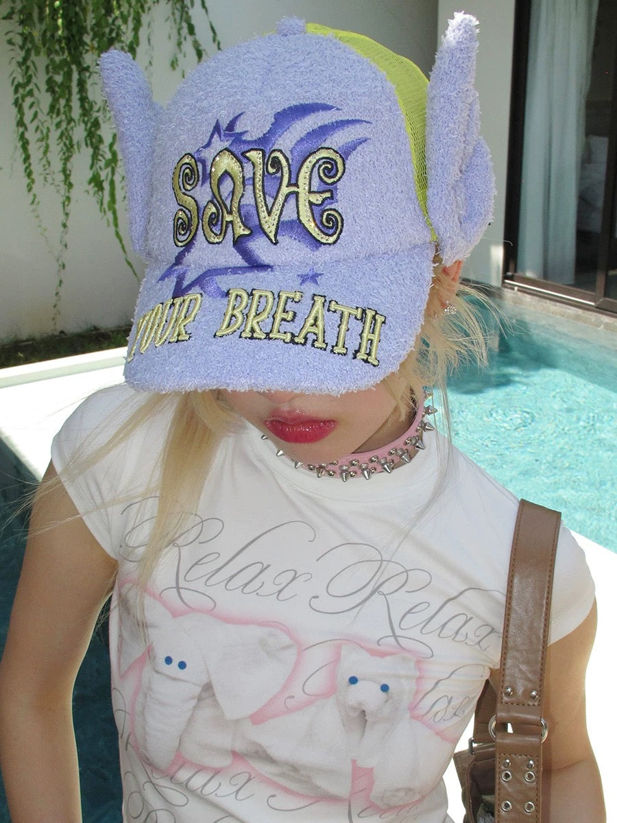 [CFIERCE] Save Your Breath Angel Hat 2 colour ways