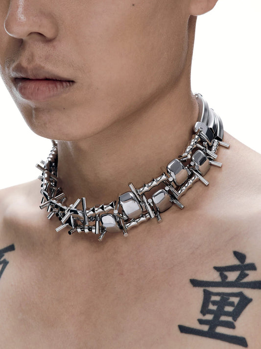 [ILLUSORY] Punk Style Choker