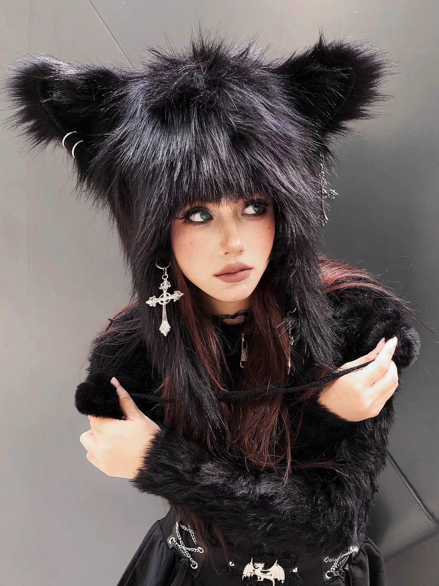 [ZPXO Select] Animal Ear Furry Hat