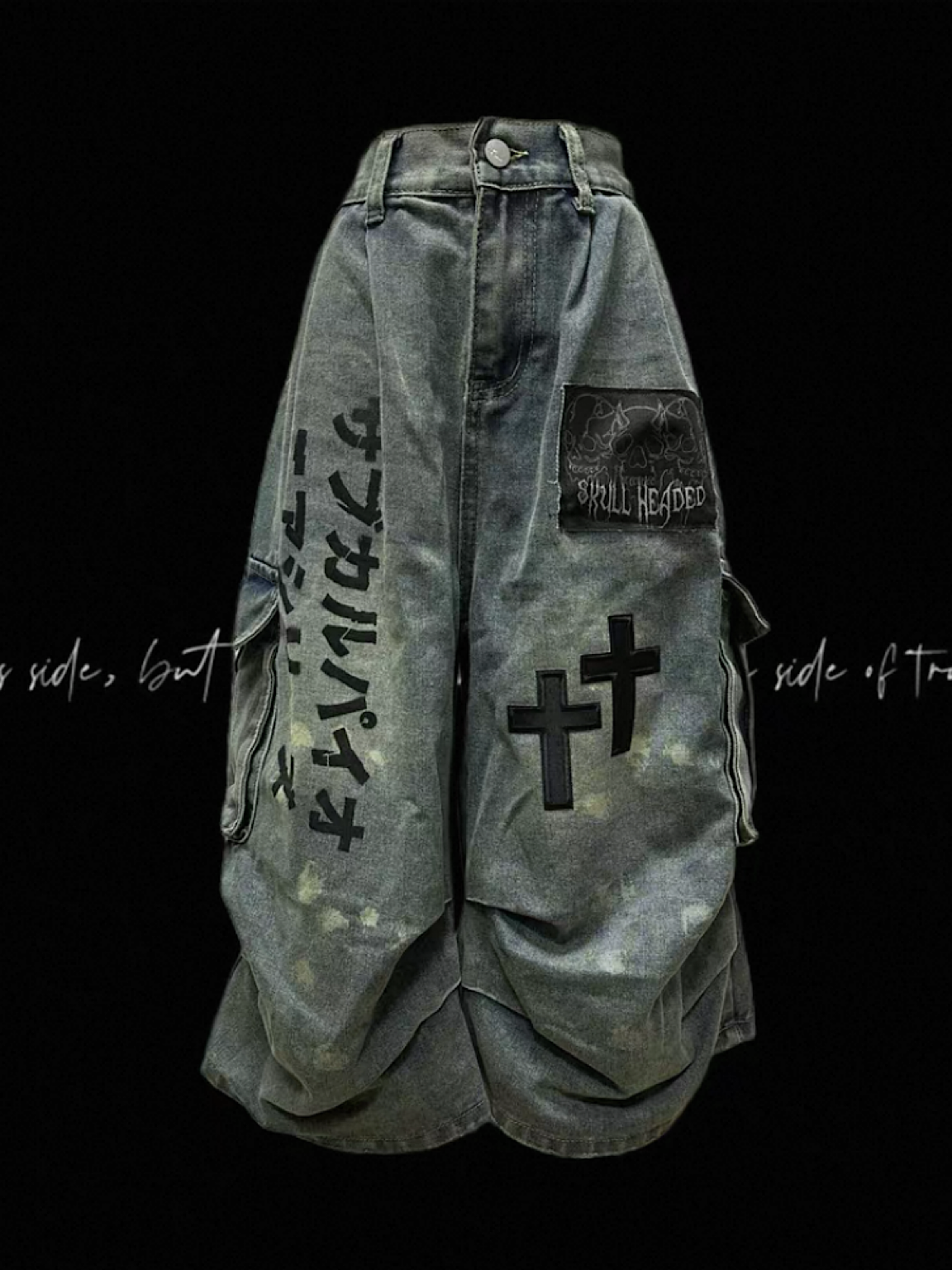 [ZPXO Select] Japanese Style Cross Jorts