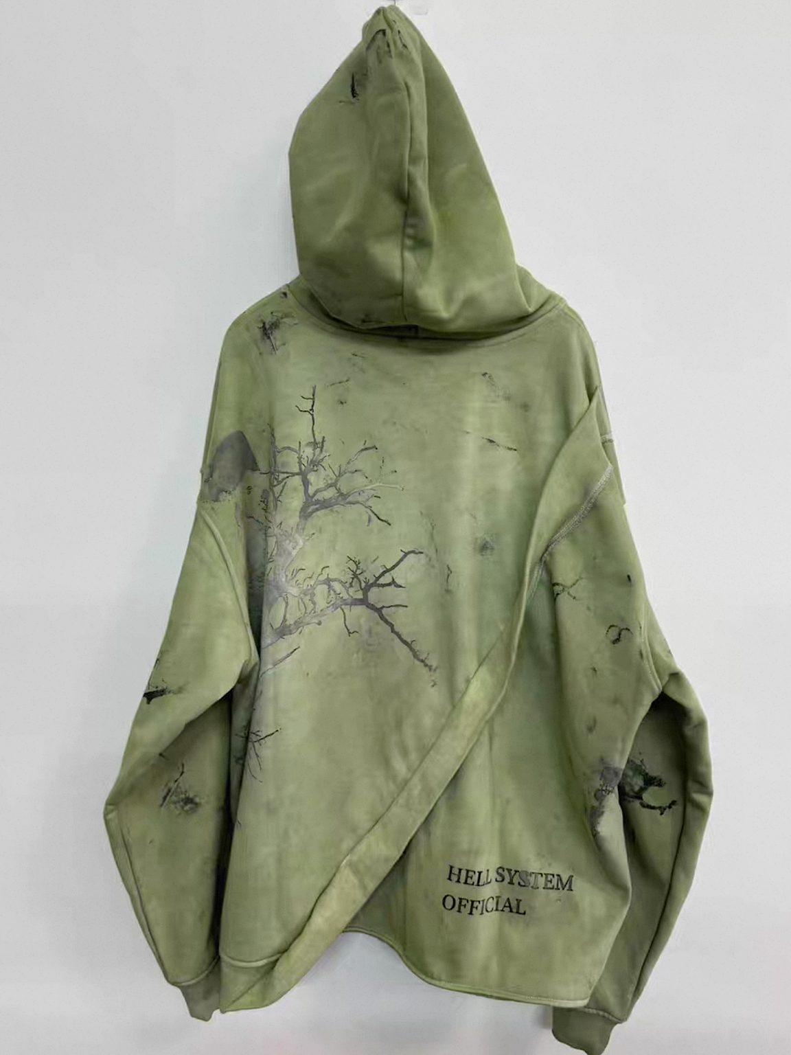 [Hell System] Metal Button Hoodie