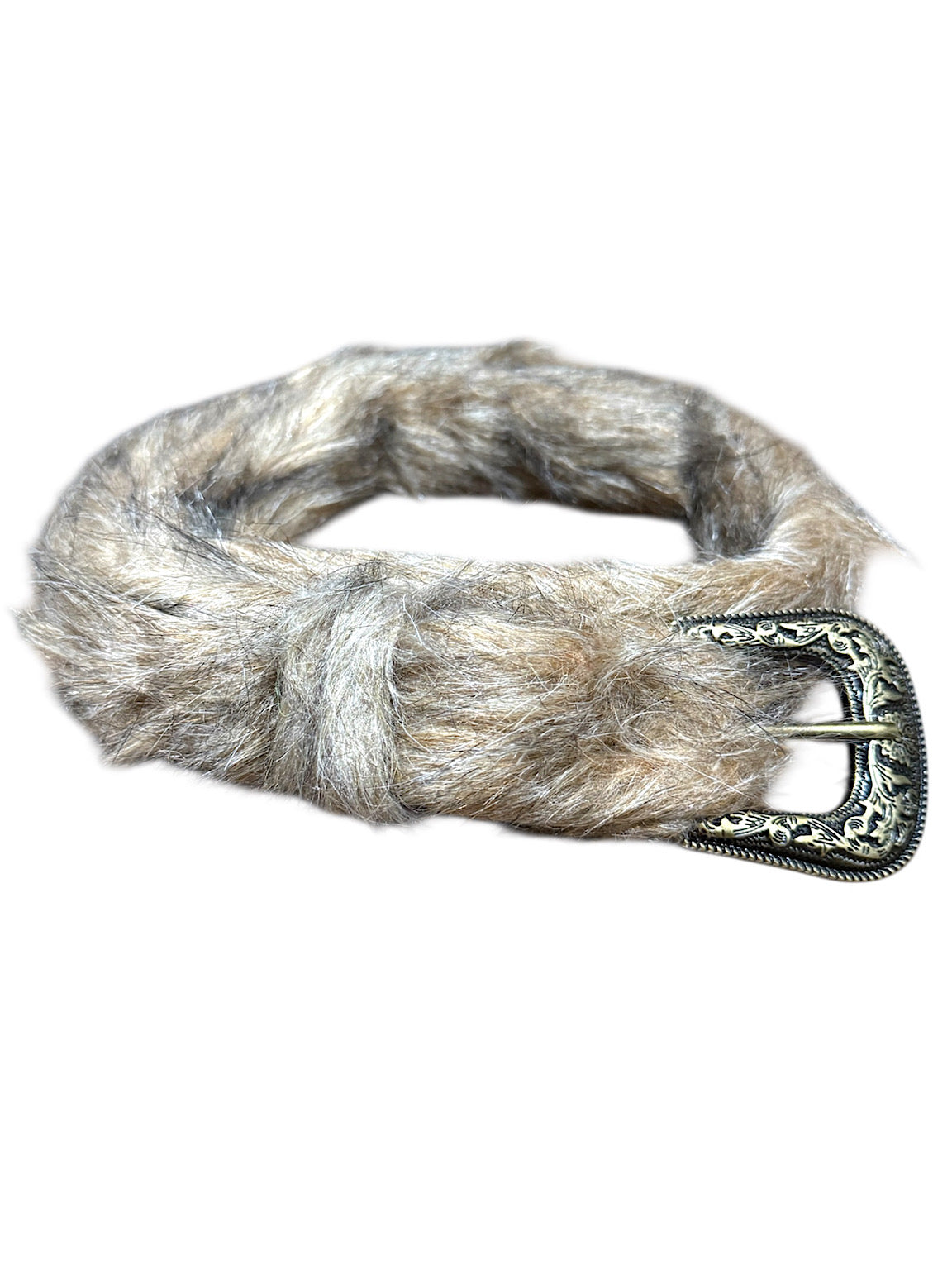 [ZPXO Select] Y2k Faux Fur Belt