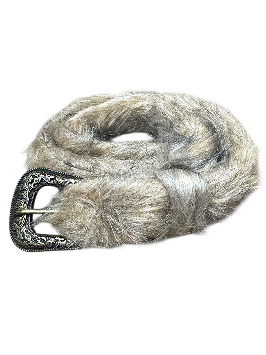 [ZPXO Select] Y2k Faux Fur Belt