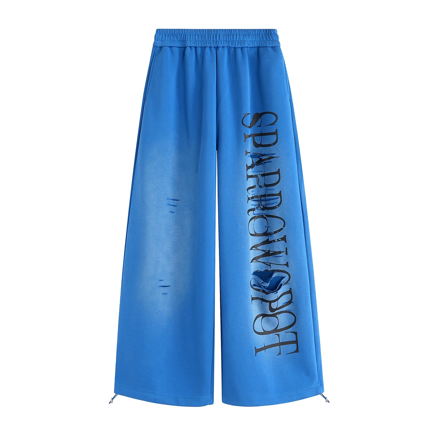 [ZPXO Select] American Retro Distressed Gradient Sweatpants