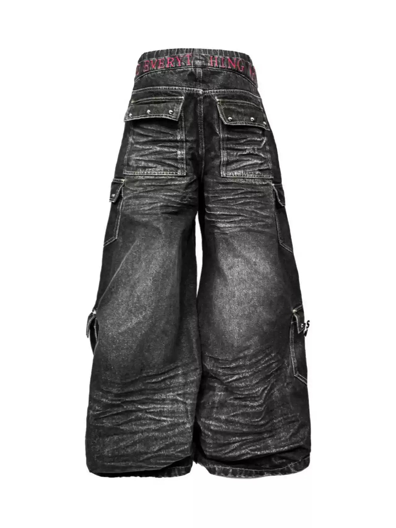 [DETW] 25AW Multi-Pocket Baggy Jeans