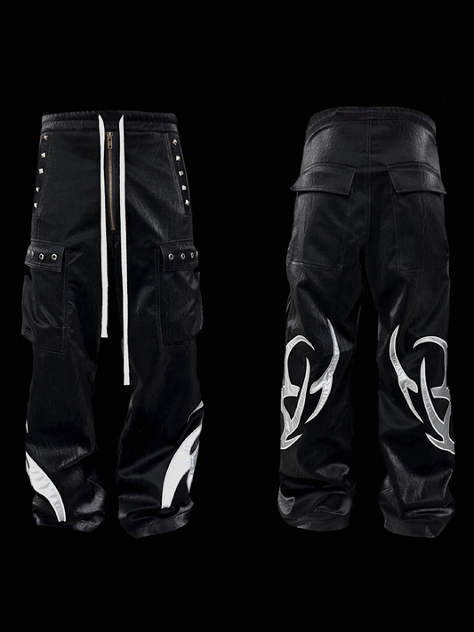 [99CLUB] Opium Faux Leather Pants
