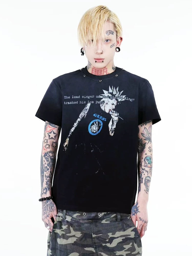 [DETW] Punk Rivet Portrait Tee