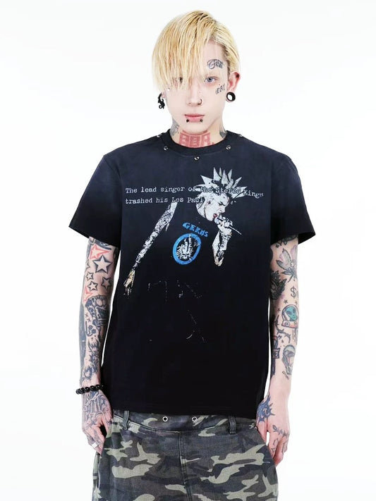 [DETW] Punk Rivet Portrait Tee