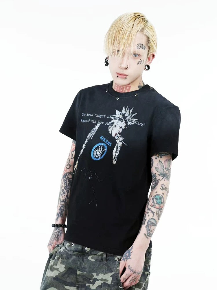 [DETW] Punk Rivet Portrait Tee