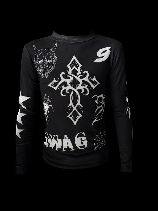 [99CLUB] Tattoo Shirt
