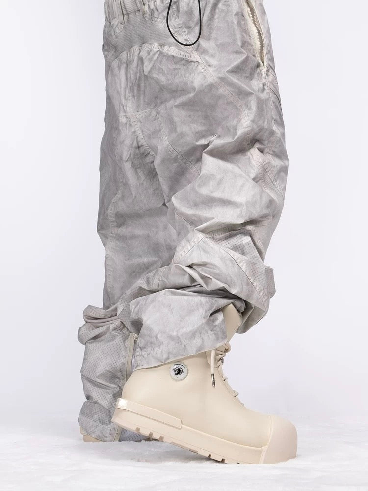[FVVO × ROCKSTA] Thick Soled High Top Boots-White