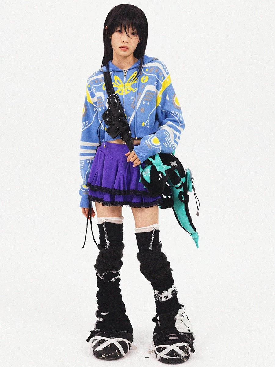 [CFIERCE] Space Knitted Top 2 color ways
