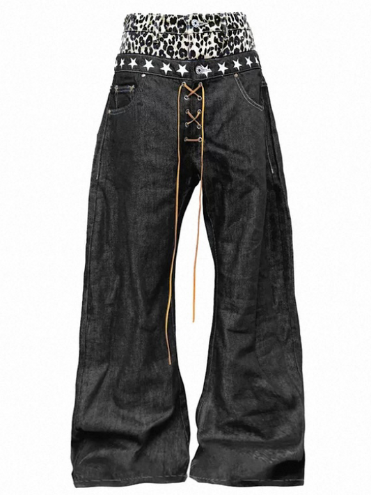 [DETW] 25SS Double Waist Cow Scimitar Jeans