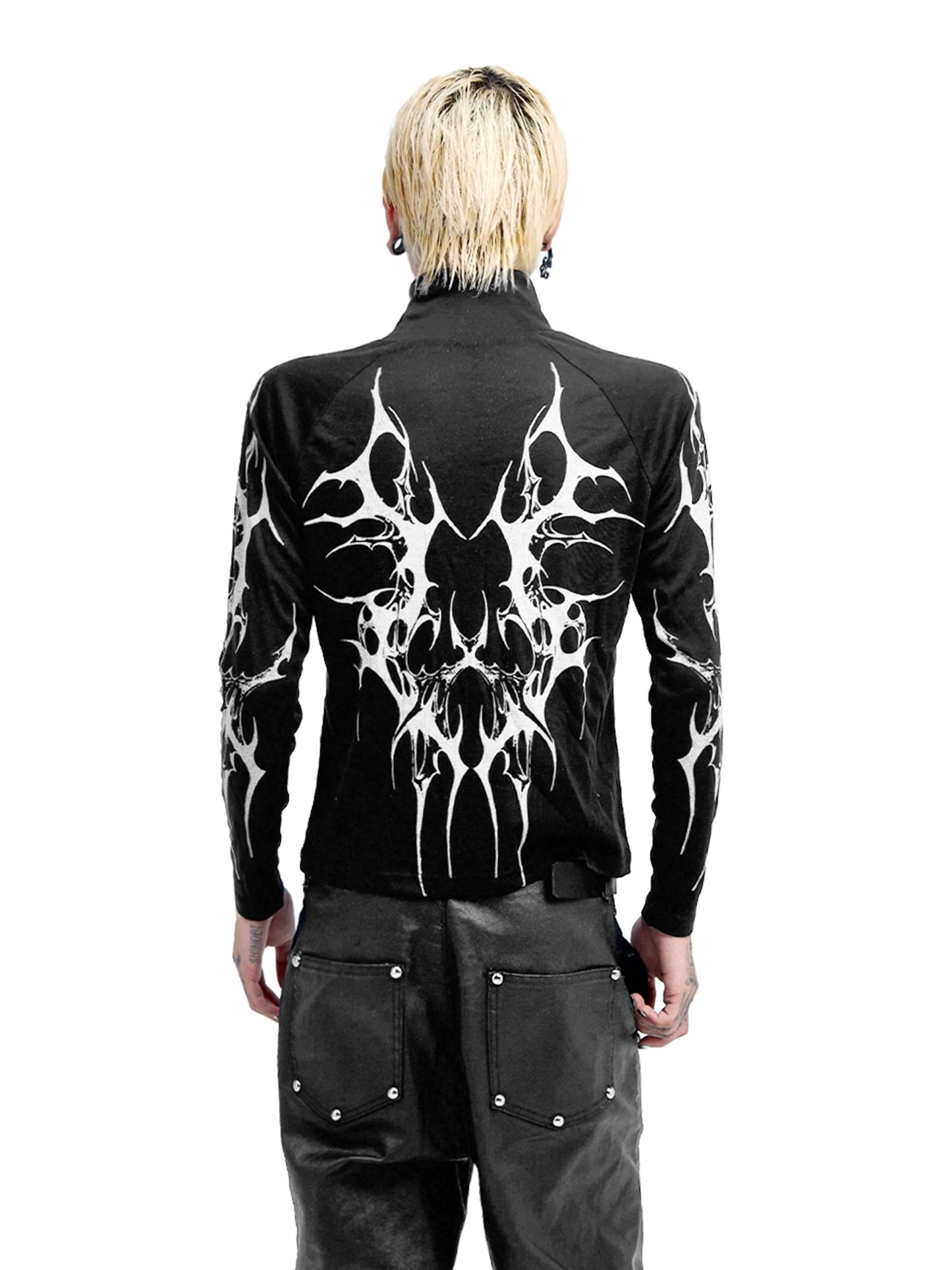 [DETW] 25SS Gothic Print Long Sleeve