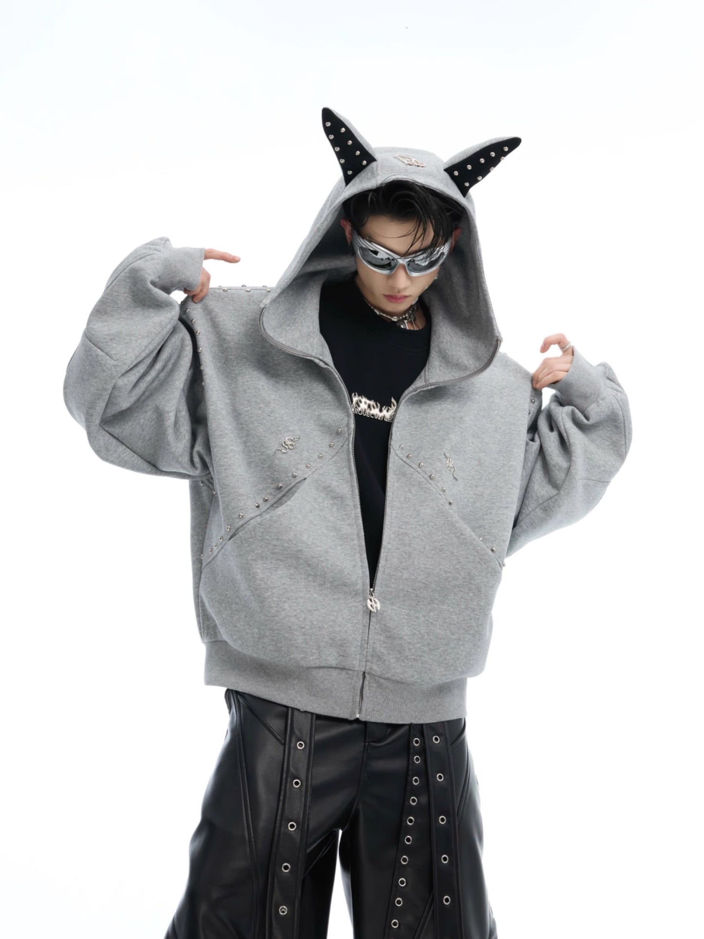 [ARGUE CULTURE] Devil Zip Hoodie Colour Ways