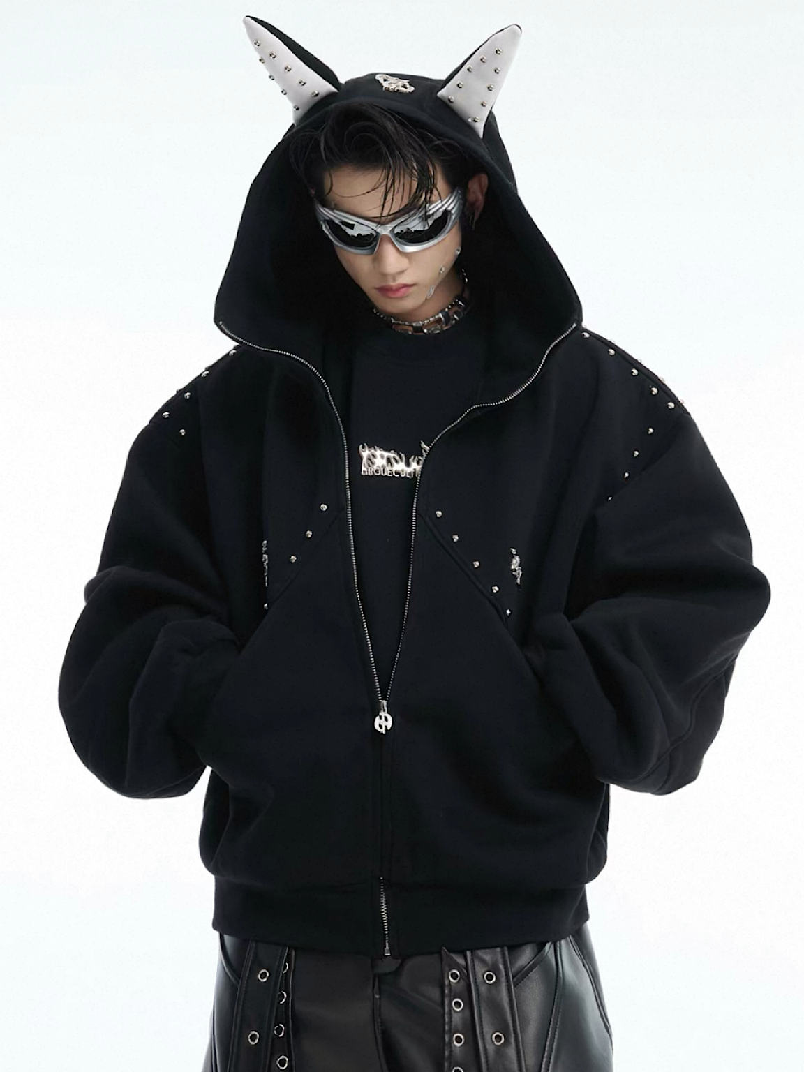 [ARGUE CULTURE] Devil Zip Hoodie Colour Ways
