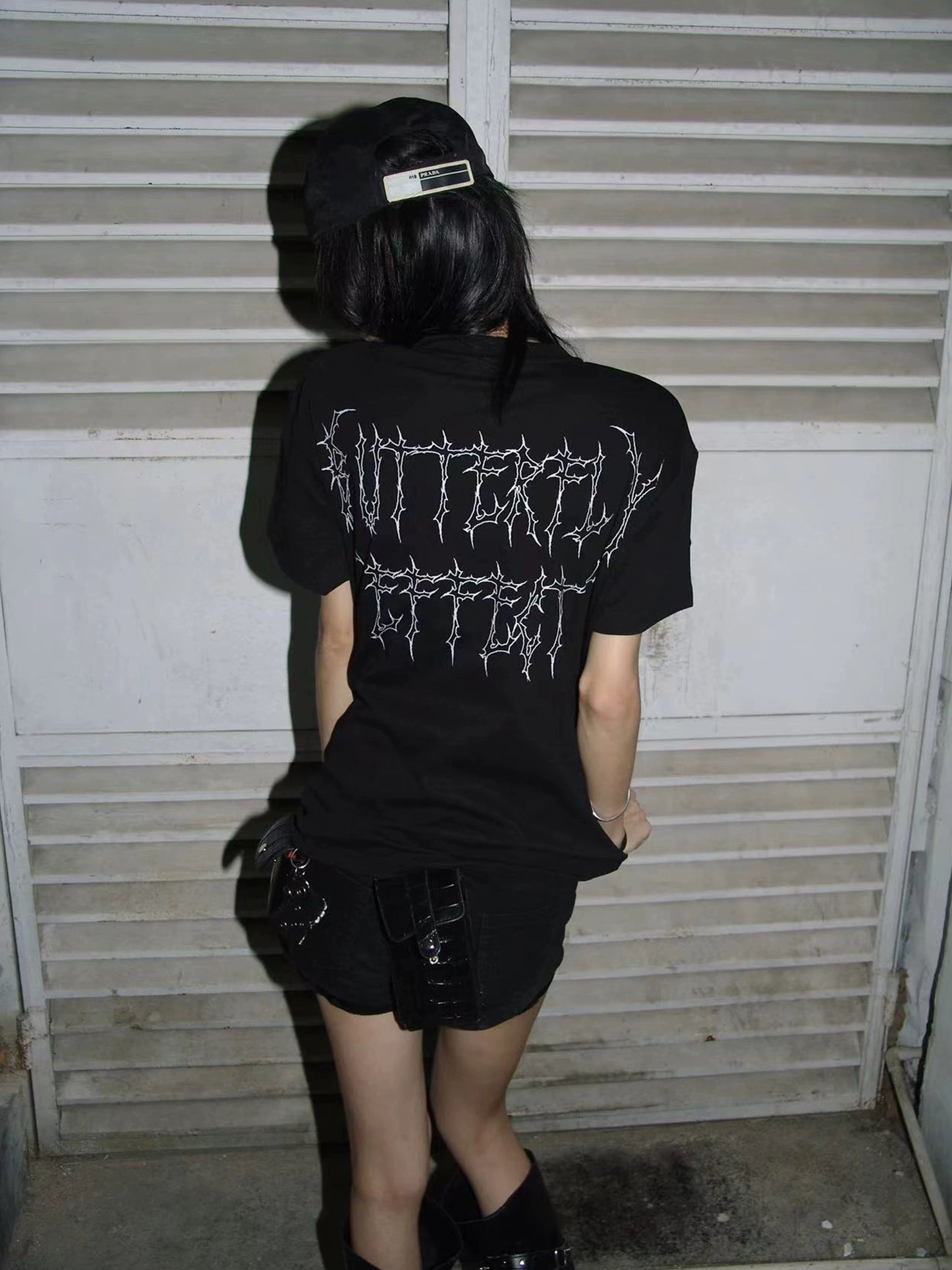 [PAIKI] Gothic Butterfly Tee