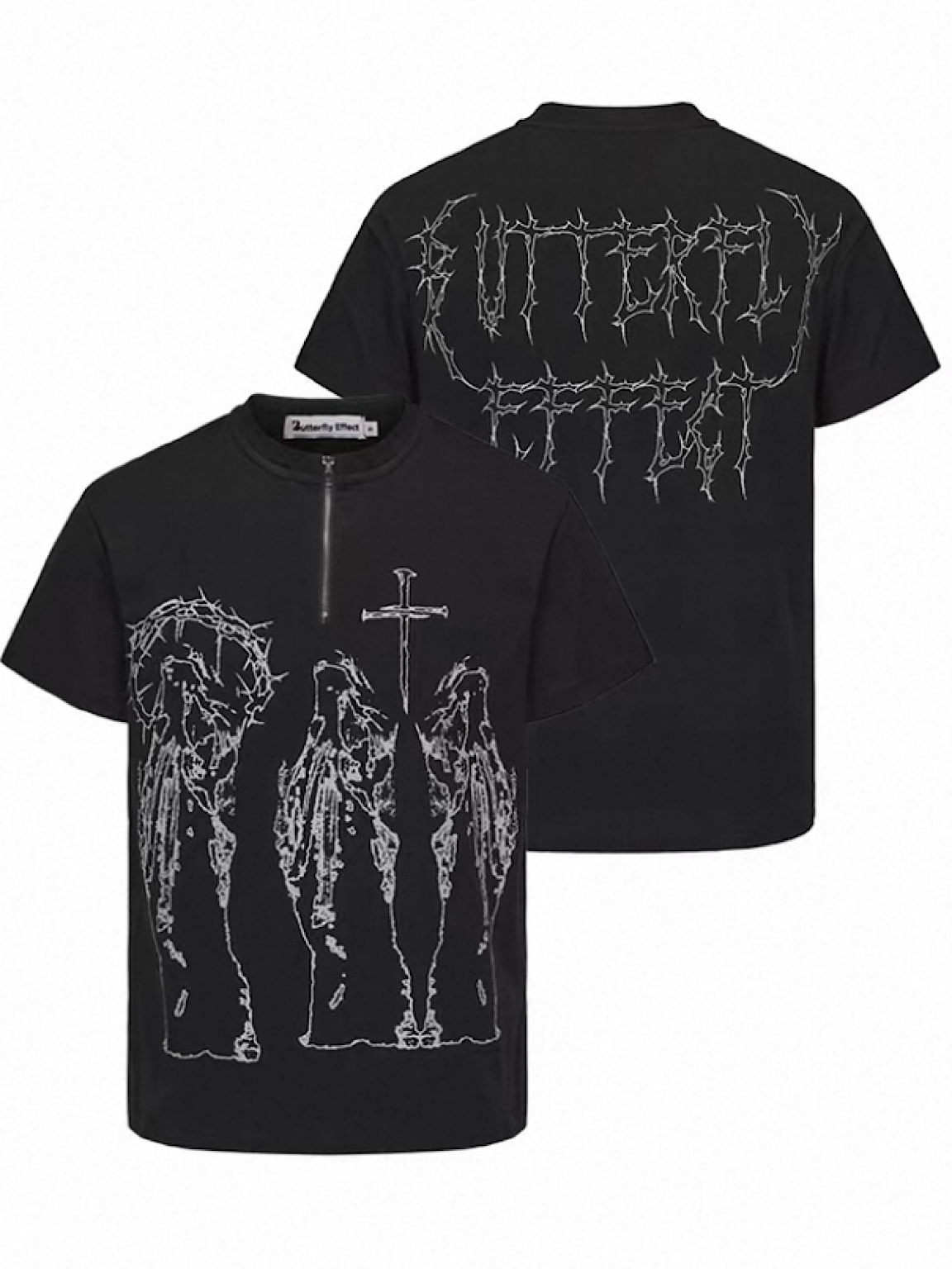 [PAIKI] Gothic Butterfly Tee