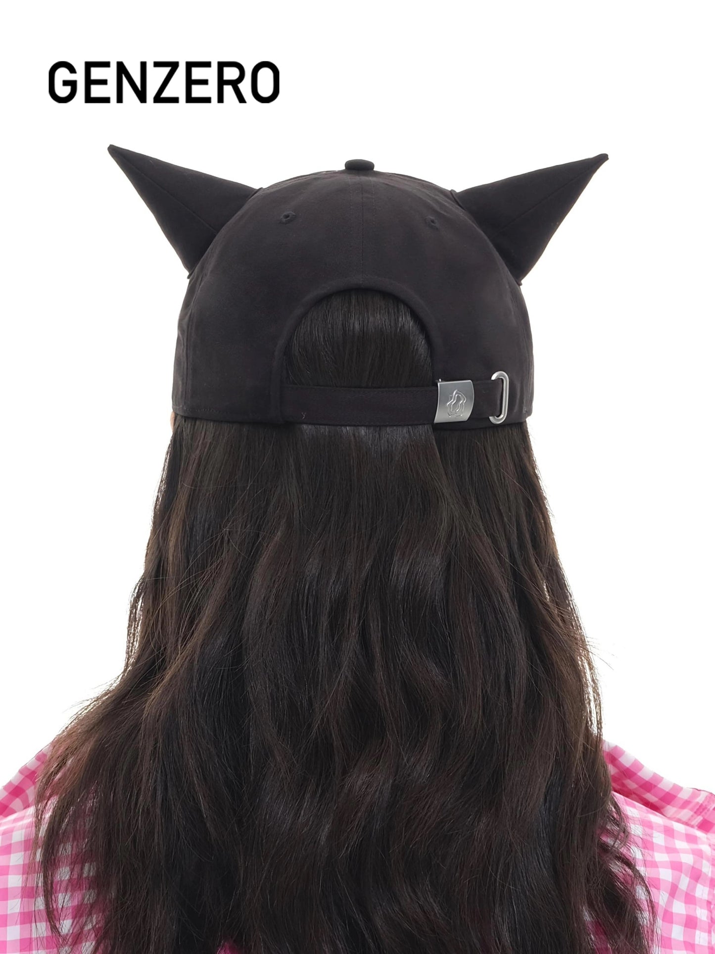 [GENZERO] Black Horn with Pink Jellyfish Hat