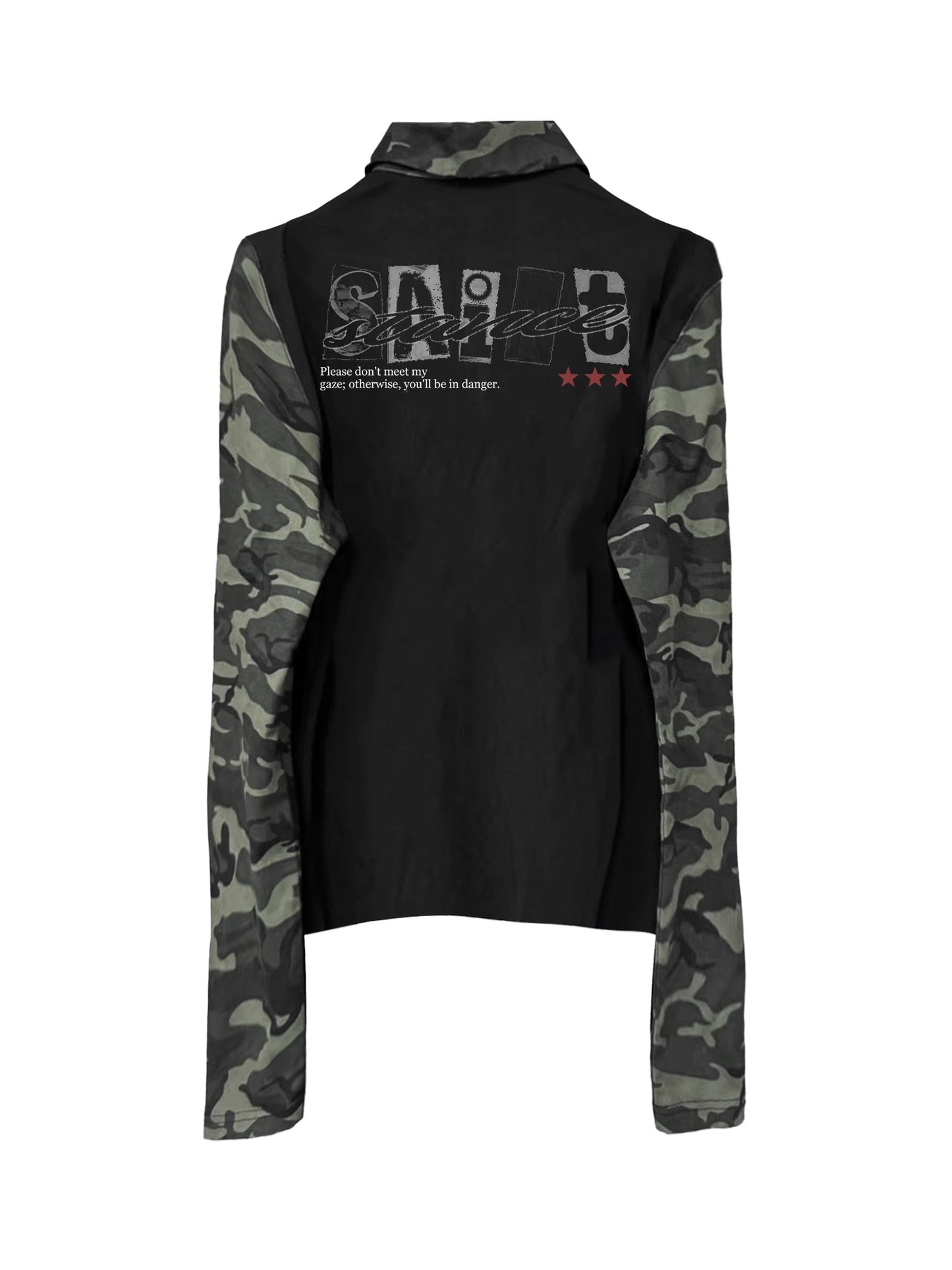[DETW] 25AW Camo Star Polo Shirt