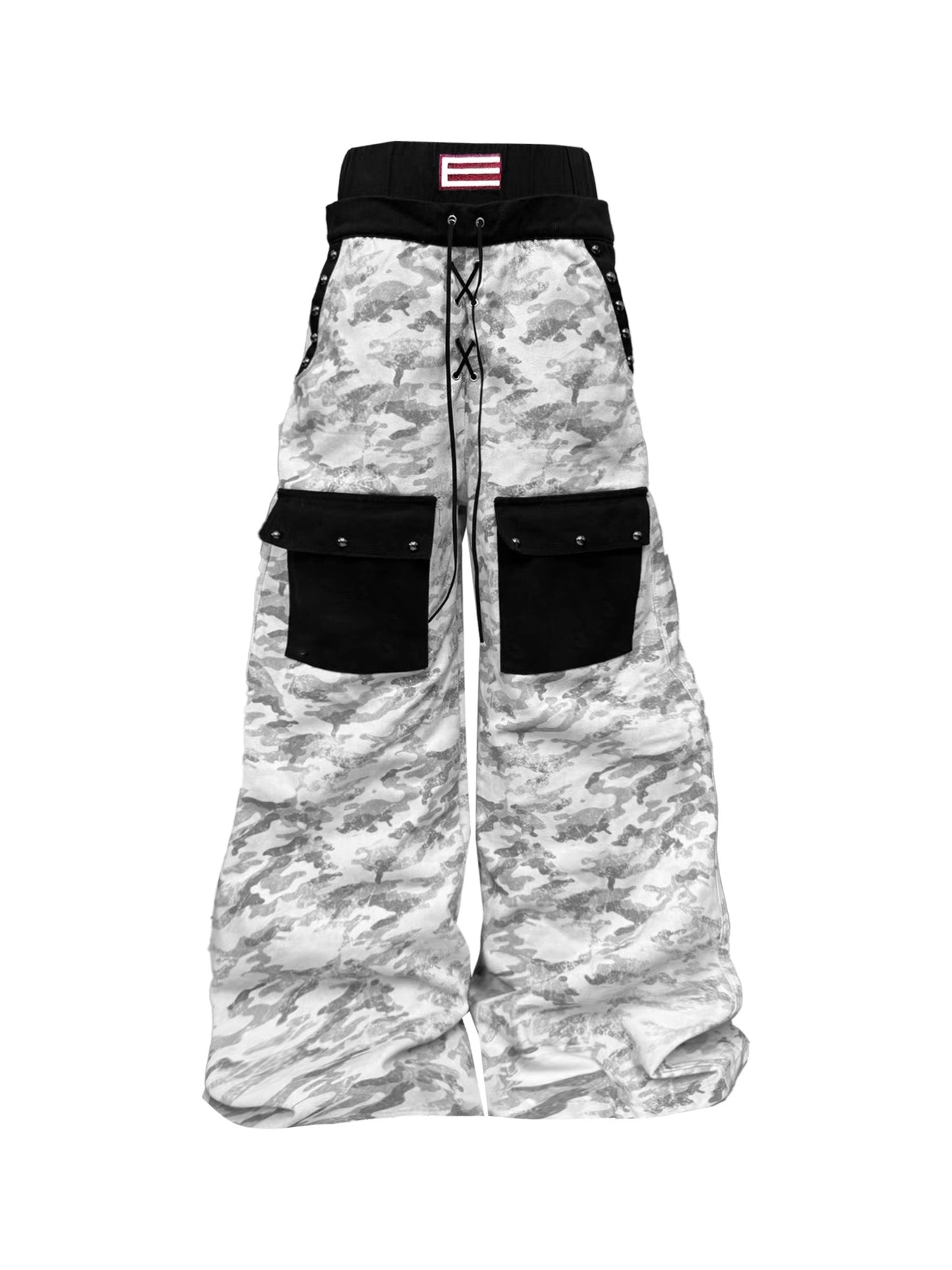 [DETW] 25AW White Camo Cargo Pants