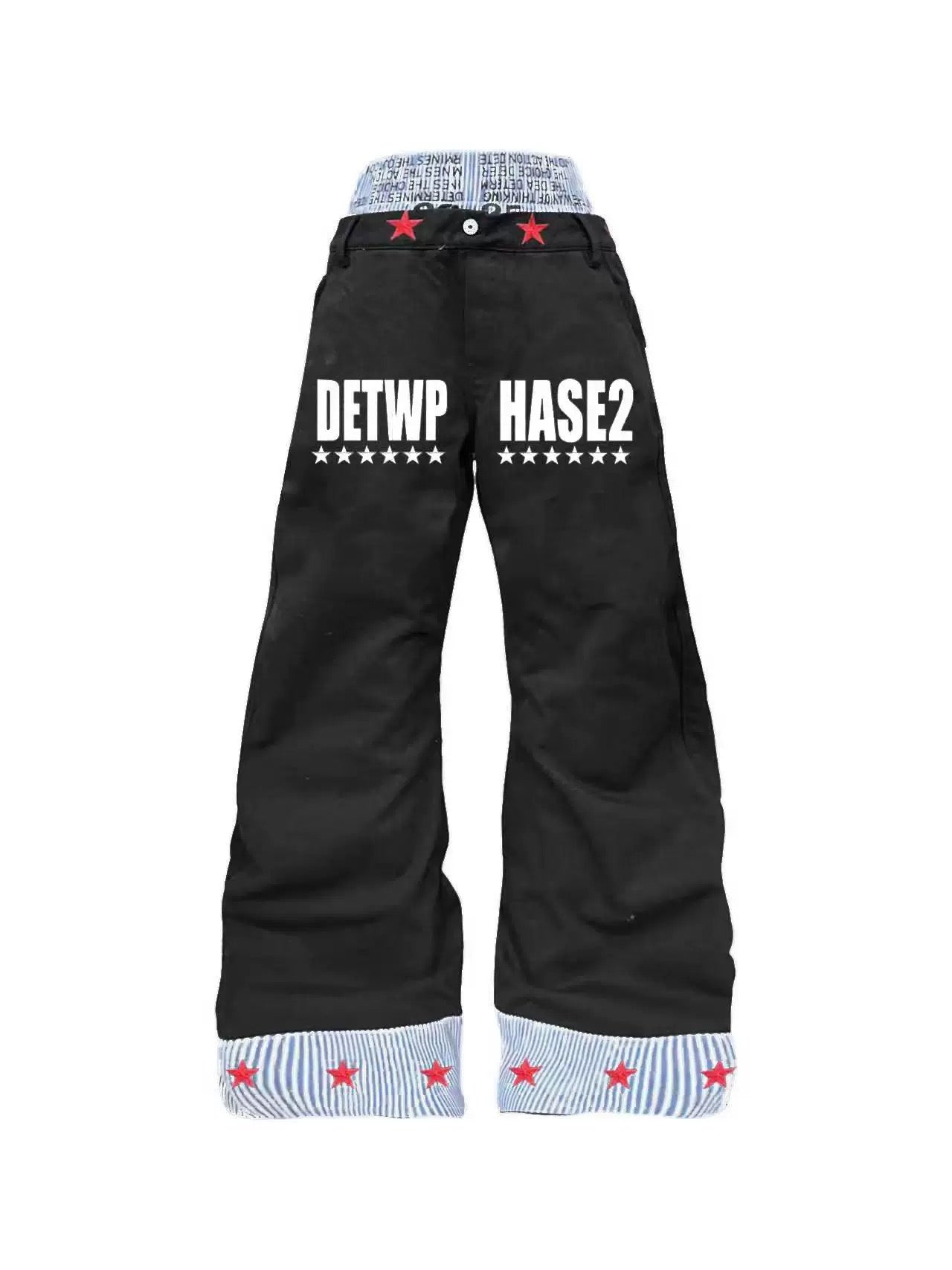 [DETW] 25AW Double Waist Star Jeans