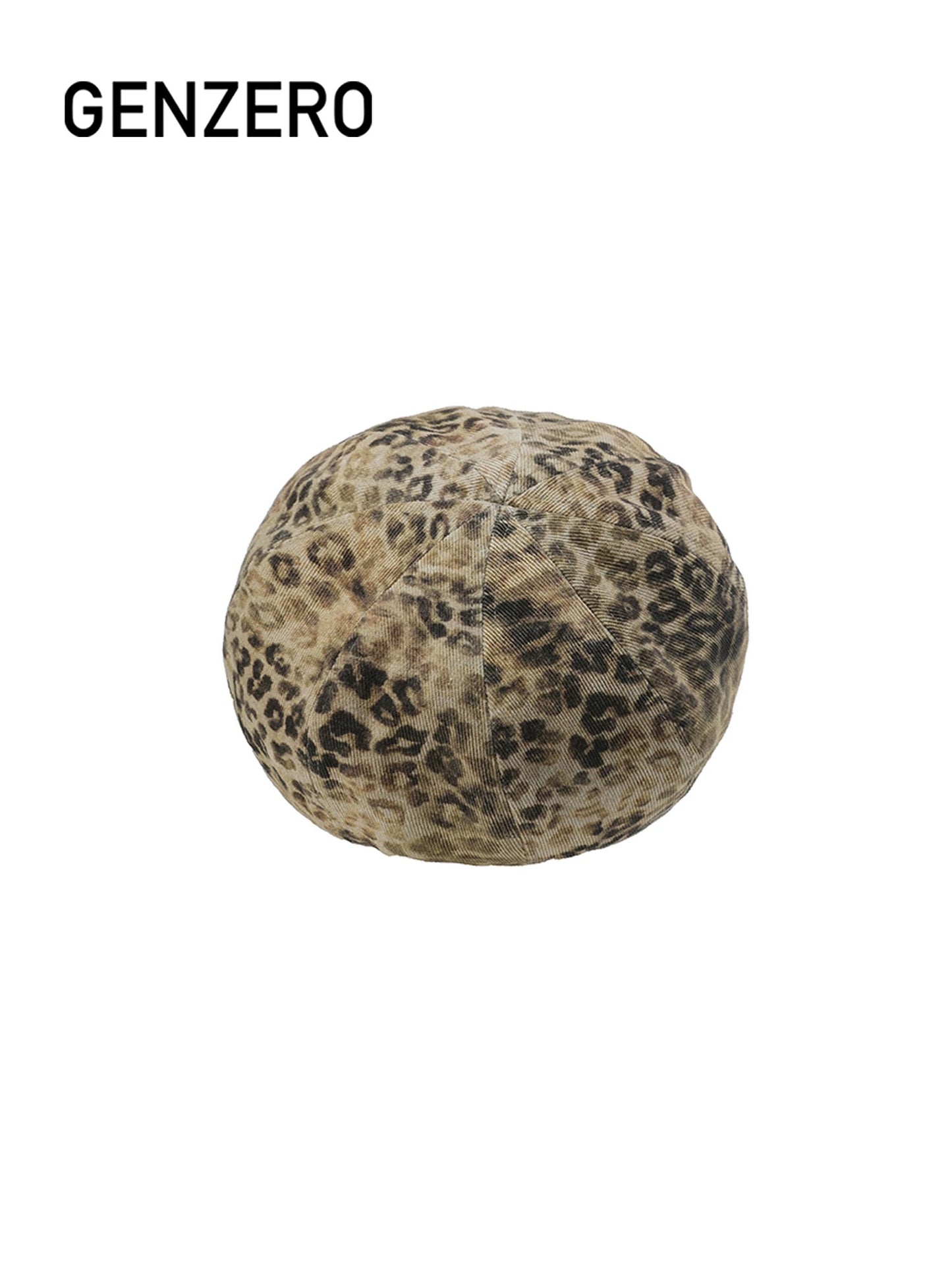 [GENZERO] Leopard Beret Hat