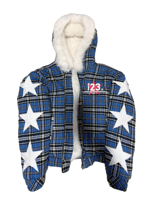 [DETW] 24AW No.8 Blue Plaid Jacket