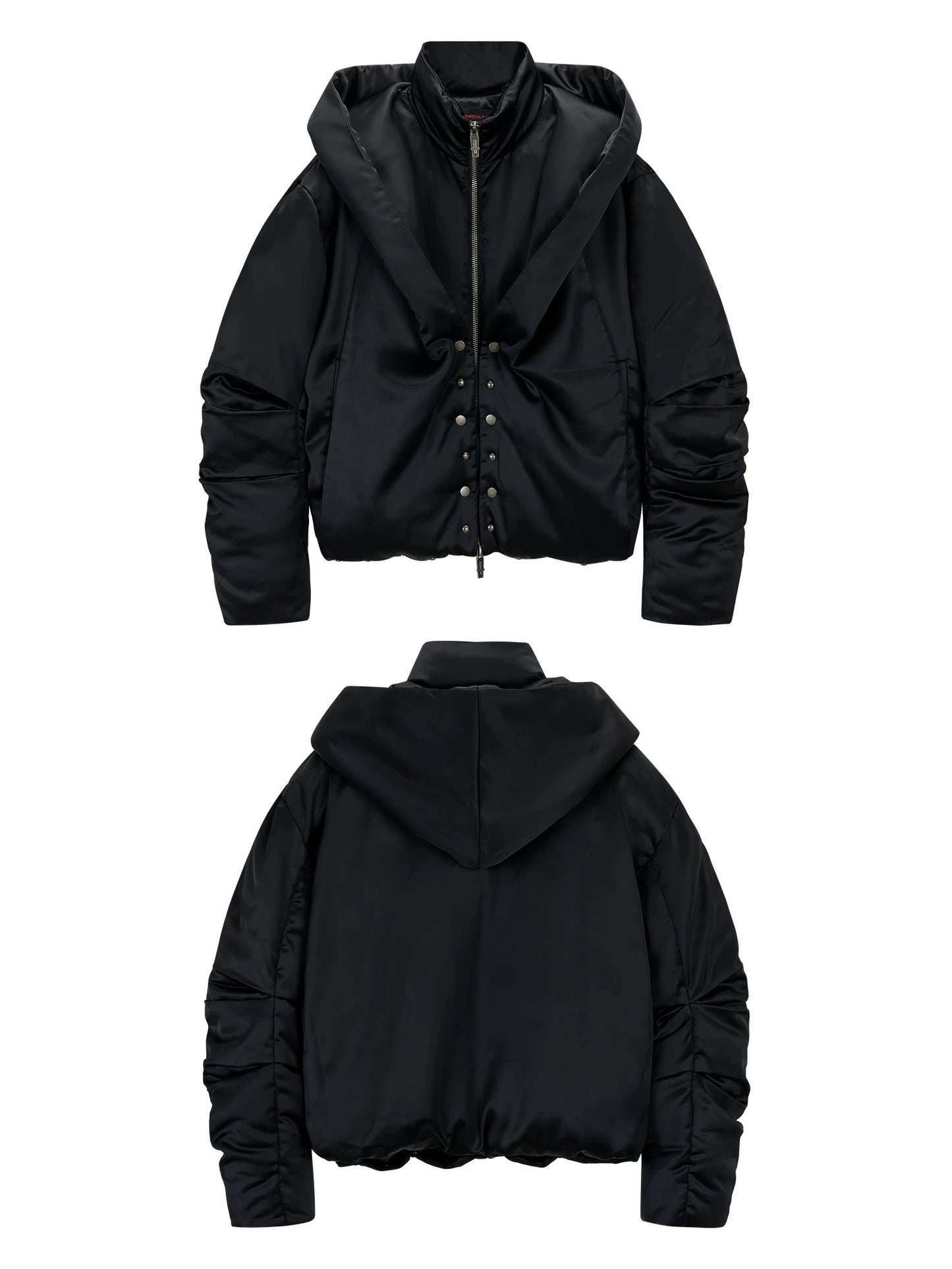 [SGWCULT] Detachable Oversized Hat Padded Jacket